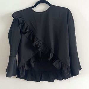 LUCCA Ruffle Blouse